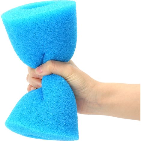 Intex Typ A1 Pool-Schwammfilterkartusche – Wiederverwendbarer Schaumstofffilterschwamm, waschbar, Ersatzteil, blau, PU, 20 x 10 x 4 cm (1/5)