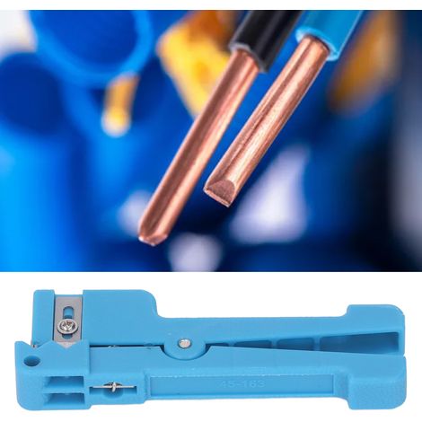 Die Abisolierzange 45-163 eignet sich für Kabel mit einem Durchmesser von 3,2 bis 5,6 mm. (1/5)