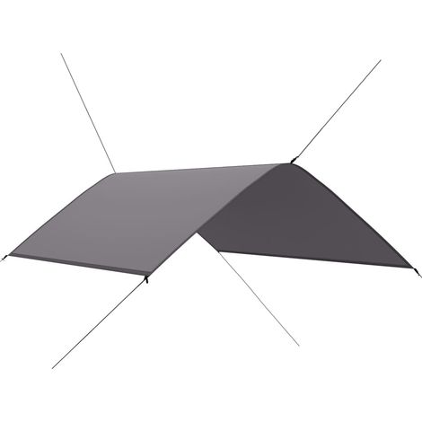 Maison Exclusive - Telone per Esterni 3x2 m Grigio (1/5)