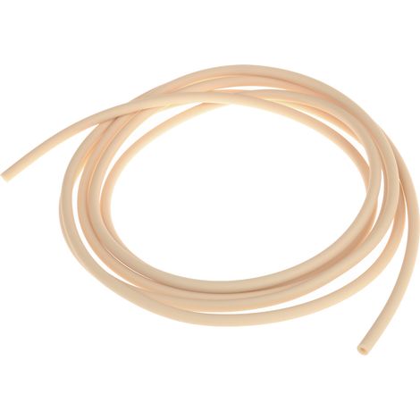 Rs Pro – Tuyau souple alimentaire en Santoprène – Diamètre intérieur 3.2mm – Diamètre extérieur 6.4mm – Longueur 3m – Transparent (1/2)