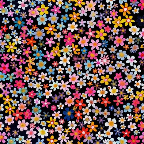Tela decorativa para exteriores Oxford - Motivo floral I DX5233 (1/5)