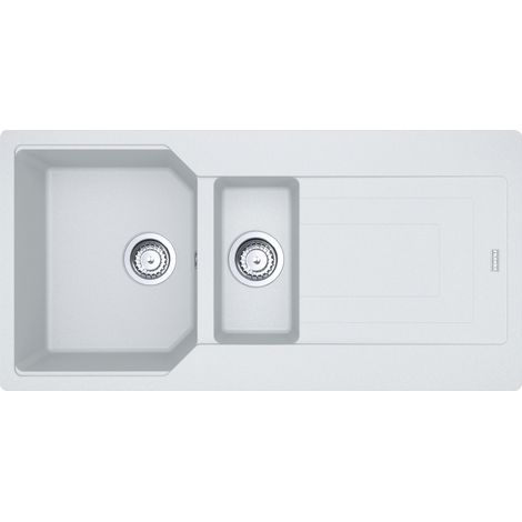 Franke Urban UBG 651-100. Tipo di lavello: Lavello sottopiano, Forma del lavandino: Rettangolare, Materiale del lavandino: Fragranito. Larghezza: 1000 mm, Lunghezza: 500 mm, Larghezz... - 114.0686.781