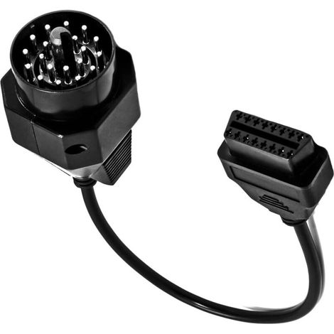 Cavo adattatore diagnostico OBD OBD2 con connettore a 16 pin compatibile con connettore BMW a 20 pin (1/4)