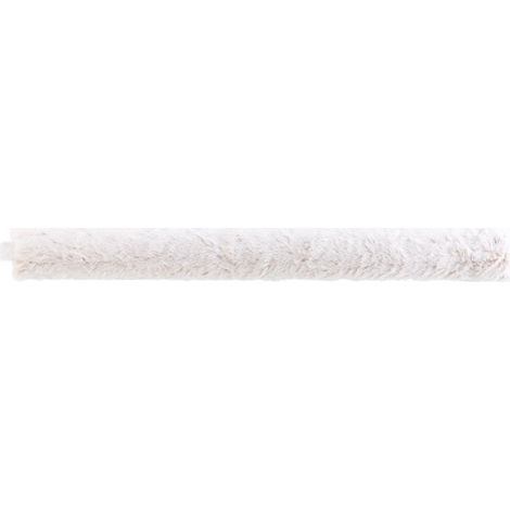 Boudin Bas de Porte Imitation Fourrure "Alaska" 80cm Naturel (1/3)