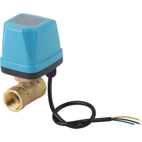 2-Wege-Stromversorgung, 3 Filter, Synchronmotor IP68, AC220V, G3/4-Anschluss, blau (1/5)