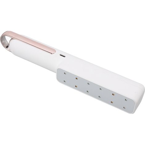 Tragbare, wiederaufladbare und effiziente 7-W-UVC-Lampe, weiße ultraviolette LED-Desinfektionslampe. (1/5)