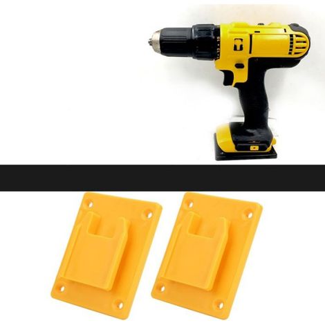 Accessoire pour perceuse électrique Plaque de base pour Support de machine-outil bricolage materiel Jaune (1/4)