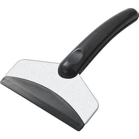 Grattoir à glace - Grattoir à vitres - Grattoir - Grattoir à vitres - Antigel - Grattoir à Zwart - Noir - Métal - 17cm (1/3)