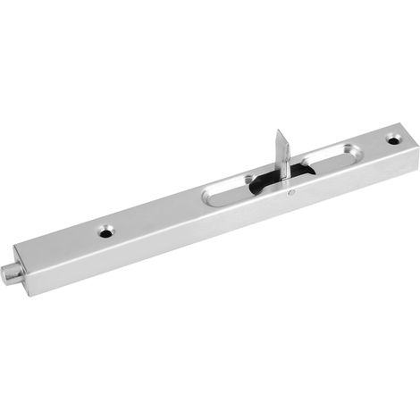 Verrou de sécurité pour porte d'entrée Home Gate, loquet coulissant encastré en acier inoxydable 304, 20 cm (8 pouces) (1/5)