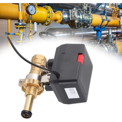Contrôleur de vanne électrique pour la commande automatique des vannes à bille des canalisations de gaz