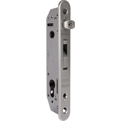 Einsteckschloss Inox mit Haken LOCINOX für 40 mm Profil - FORTYLOCK (1/5)