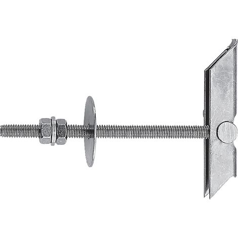 ANCORA A SOFFITTO ACCIAIO CON BARRA E DOPPIO DADO KD 6  M6 x 100 mm- 25 pezzi  - FISCHER