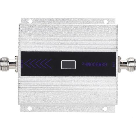 Récepteur-amplificateur de signal pour téléphone portable GSM900MHZ N femelle argenté, 100-240V (UE) (1/5)