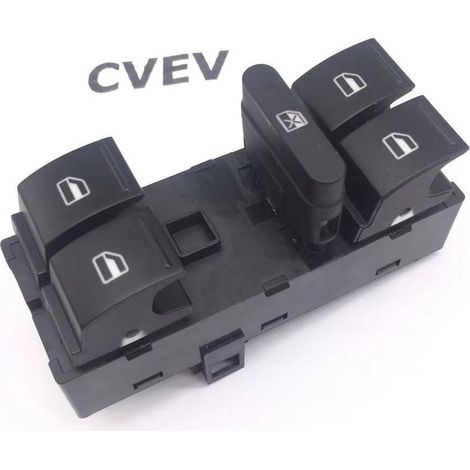 Applicable to 2011 Volkswagen POLO models: Front left window regulator master switch, power door master switch (1/5)