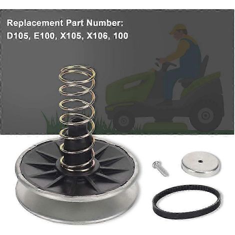 Kit de polea de correa de variador secundario MIA1 GT79244 compatible con RT400, E100, X106, 100 y 10 Edition 0617