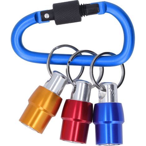 Porte-embouts - Douille Hexagonale 1/4 Pouces - Pour Tournevis Et Perceuses - Aluminium Et Acier Inoxydable - 1 Pièce (1/5)