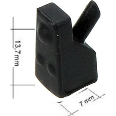 WHIRLPOOL GOMMINO PIEDINO GRIGLIE SINGOLE IN GHISA IGNIS 484000000840 compatibil