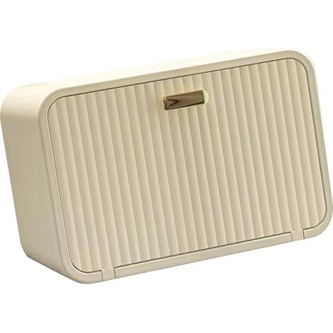 Étagère de rangement rotative à 360° - Organisateur rond pour cosmétiques et épices - Plateau tournant pour placard de cuisine/garde-manger - Petit modèle blanc
