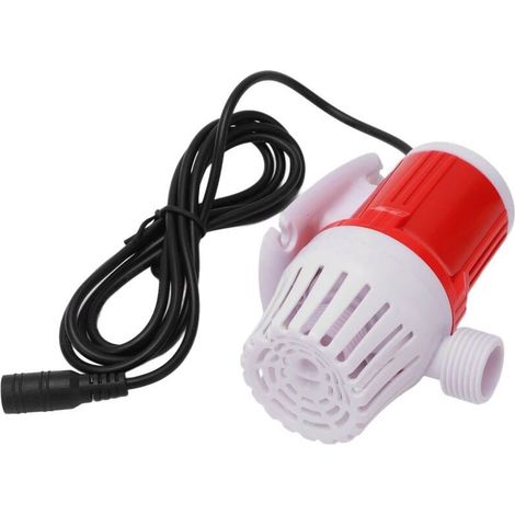 Pompe à Eau, Pompe Submersible 1200L/H 20W DC12V Pompe de Fontaine Ultra Silencieuse avec Pompe à Eau de Fontaine de 16,4 Pieds de Hauteur Pompe D'aquarium (1/5)