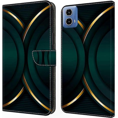 Portefeuille en Cuir avec Motif 3D pour Moto G24 Power, Coque de Téléphone avec Fonction Support (1/5)