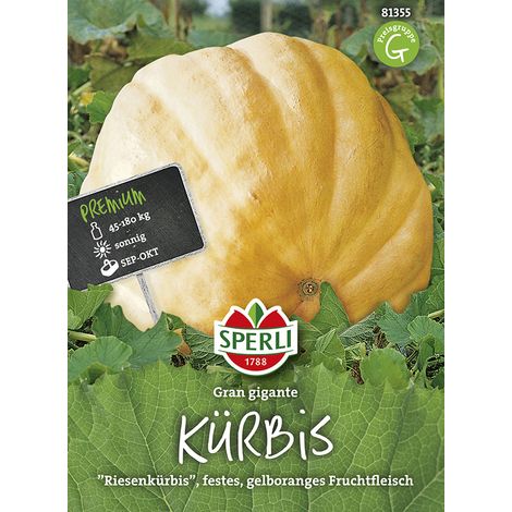Sperli Kürbisse Gran gigante - Gemüsesamen (1/2)