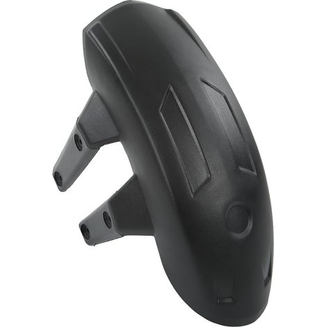 Garde-boue arrière de moto en ABS métal noir, universel pour roues de 12 à 18 pouces. (1/5)