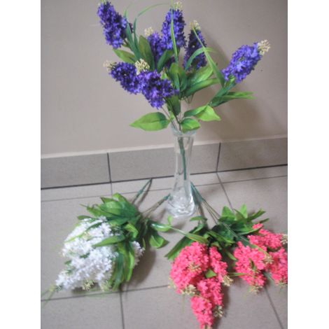 fiore artificiale 2 pz. SENZA 7 rami  LT4093