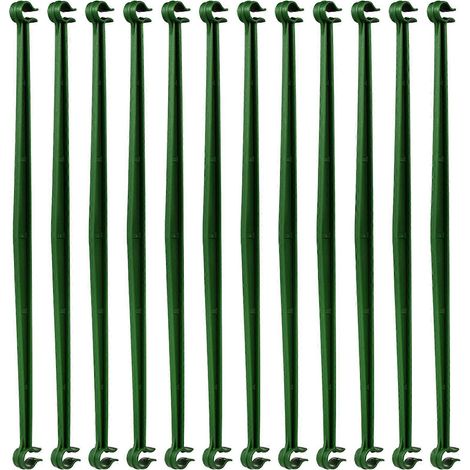 Supports de tiges de connexion extensibles en plastique pour treillis, lot de 36, pour usage de jardin. (1/5)