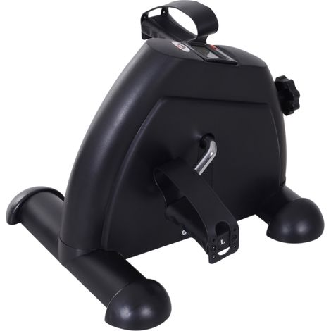 HOMVRA Mini-Pedaltrainer mit LCD-Display, Gusseisen, Schwarz, 35 x 40 x 31 cm (1/5)