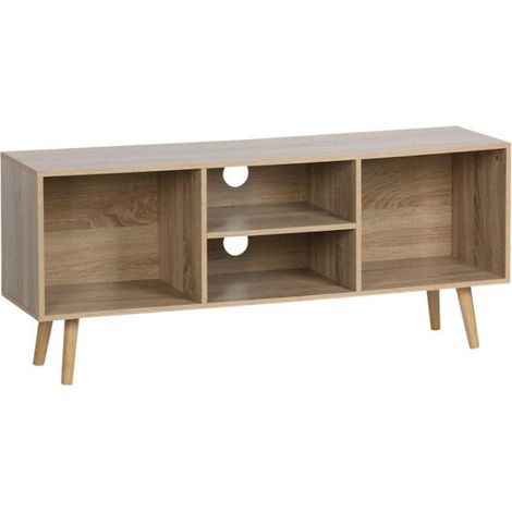 Muebles Auxiliares - Mueble Auxiliar Lins - Madera Natural