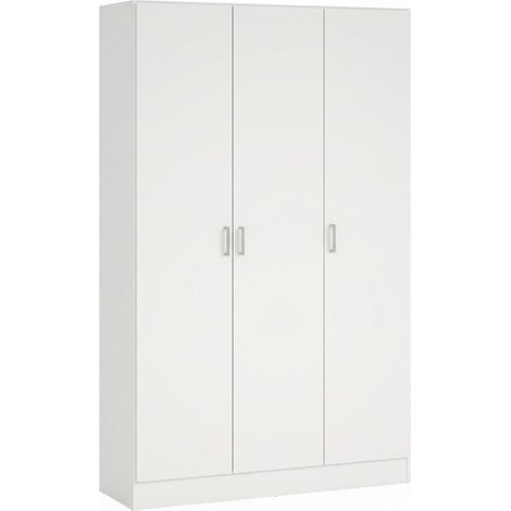 Rajek - Armadio Multiuso bianco 140,25 x 36 x 180,9 cm (1/5)