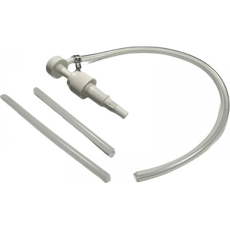5 pompes à fluide, pompe à huile pour boîte de vitesses, débit 4 cm³/coup, bouchon double filetage 37/50 mm, tuyau flexible 43 cm, atelier automobile et marine (1/5)