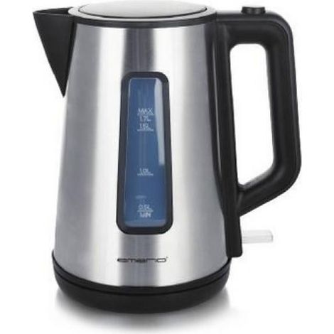 Hervidor de Agua Emerio WK-122829 1.7L 2200W Acero Inox Control Strix