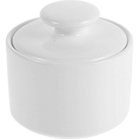 Bocaux de cuisine avec couvercles, rangement pratique pour le sucre, complément idéal pour tout ensemble à café (1/4)