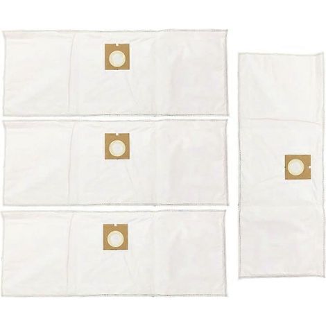 Lot de 4 sacs à poussière de rechange pour Karcher WD3 NT20/1 NT30 (1/5)