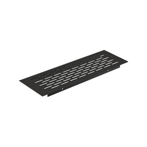 rejilla ventilzación zócalo aluminio acabado negro medida rejilla 225x70 (1/2)