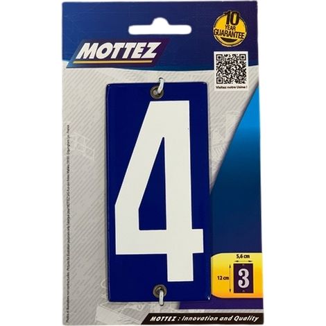 Numéro de maison chiffre 4 (1/3)