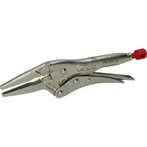 KS Tools - Pince étau à bec long, 0-35 mm - 115.1034