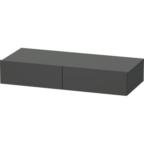 Tablette de rangement Duravit DuraStyle 8270, 2 tiroirs, 1000mm,