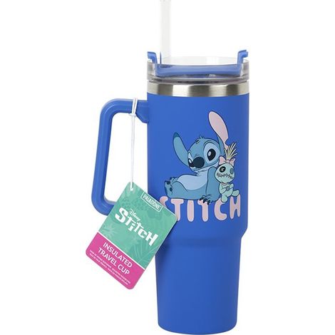 Paladone Taza de Viaje Térmica Stitch Azul 900 ml