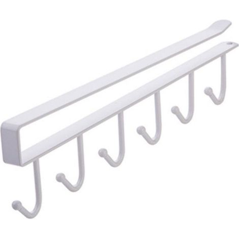 Becherhalter 4er-Set Haken-Design Aufbewahrungshaken Haken für die Montage unter Küchenschränken Hängender Kaffeebecherhalter Becherorganizer zur 1,3 (1/5)