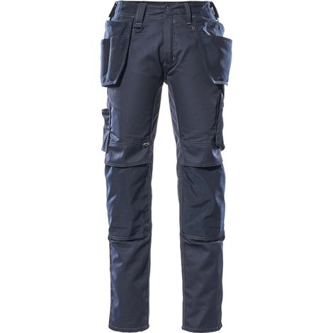 Mascot Hose UNIQUE mit Hängetaschen KASSEL CORDURA 17731 Gr. 82C46 schwarzblau (1/4)