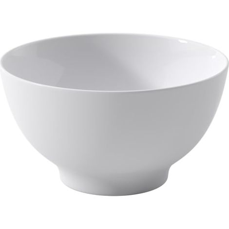 Bol Royal, Bol Rond en Porcelaine pour Les Céréales, Salades ou Desserts, Blanc, Compatible Lave-Vaisselle, 750 ML (1/4)
