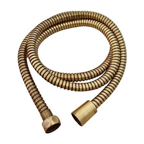 Flexible Laiton Ecrou Six Pan Retro Ff1/2" 150Cm Vieux Bronze Robinetterie HYDROTHERAPIE - CRISTINA ONDYNA PD05292