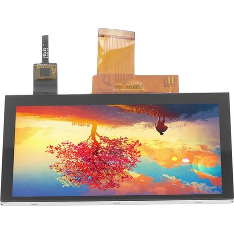 5-Zoll-LCD-Display mit LVDS-IC-Schnittstelle, 800x480 Pixel großem Betrachtungswinkel, kapazitiver Touchscreen (1/5)