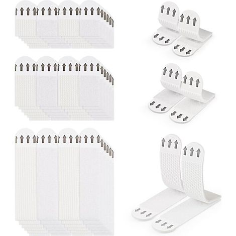 36 Pairs (72 Strips) Picture Hanging Strips No Drilling Photo Hanging Strips Picture Hanging Strips Adhesive Strips No Damage Wall Frame Strips