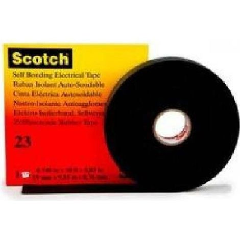 3M Scotch 23 SCOTCH23-19X9.15 Nastro per riparazioni Scotch® 23 Nero (L x L) 9.15 m x 19 mm 1 pz. (1/6)