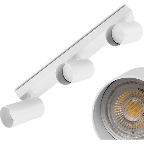 Lámpara de techo SPOT TUBA Reflector Halógena 3x GU10 TABULA LUMILED (1/5)