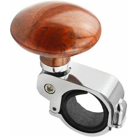 Bouton pour Volant, Boule de Volant Voiture, Pommeau de Véhicule, Vehicle Steering Knob Car Power Handle Spinner (1/4)