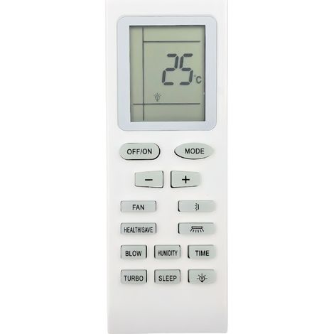 Controlador de aire acondicionado, operación simple, bajo consumo de energía, rendimiento estable, control remoto para hogar, hotel y oficina.